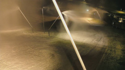 Spodní část sjezdovky skiareálu Karolinka