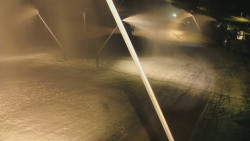 Spodní část sjezdovky skiareálu Karolinka