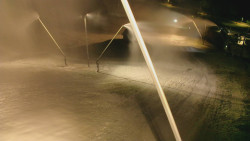 Spodní část sjezdovky skiareálu Karolinka