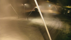 Spodní část sjezdovky skiareálu Karolinka