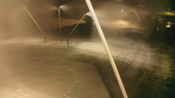 Spodní část sjezdovky skiareálu Karolinka