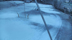 Spodní část sjezdovky skiareálu Karolinka