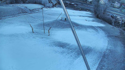 Spodní část sjezdovky skiareálu Karolinka