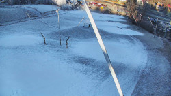 Spodní část sjezdovky skiareálu Karolinka