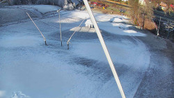 Spodní část sjezdovky skiareálu Karolinka