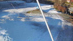 Spodní část sjezdovky skiareálu Karolinka