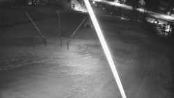 Spodní část sjezdovky skiareálu Karolinka