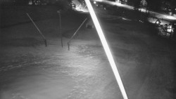 Spodní část sjezdovky skiareálu Karolinka