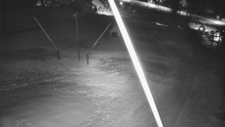 Spodní část sjezdovky skiareálu Karolinka