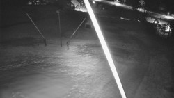 Spodní část sjezdovky skiareálu Karolinka