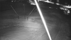 Spodní část sjezdovky skiareálu Karolinka