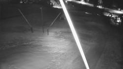 Spodní část sjezdovky skiareálu Karolinka