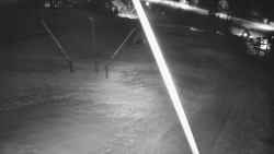 Spodní část sjezdovky skiareálu Karolinka