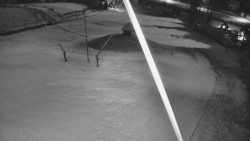 Spodní část sjezdovky skiareálu Karolinka