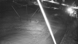 Spodní část sjezdovky skiareálu Karolinka