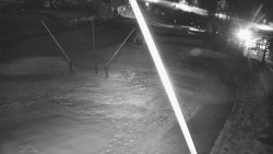 Spodní část sjezdovky skiareálu Karolinka