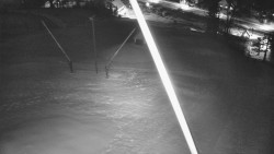 Spodní část sjezdovky skiareálu Karolinka