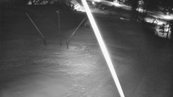 Spodní část sjezdovky skiareálu Karolinka