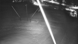 Spodní část sjezdovky skiareálu Karolinka