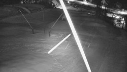 Spodní část sjezdovky skiareálu Karolinka