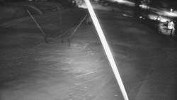 Spodní část sjezdovky skiareálu Karolinka