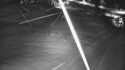 Spodní část sjezdovky skiareálu Karolinka