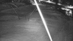 Spodní část sjezdovky skiareálu Karolinka