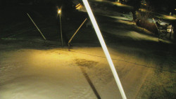 Spodní část sjezdovky skiareálu Karolinka