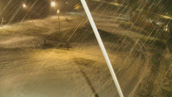 Spodní část sjezdovky skiareálu Karolinka