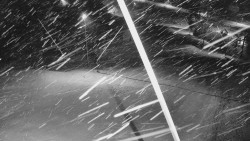 Spodní část sjezdovky skiareálu Karolinka