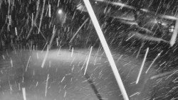 Spodní část sjezdovky skiareálu Karolinka