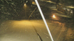 Spodní část sjezdovky skiareálu Karolinka