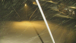 Spodní část sjezdovky skiareálu Karolinka