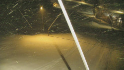 Spodní část sjezdovky skiareálu Karolinka