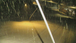 Spodní část sjezdovky skiareálu Karolinka