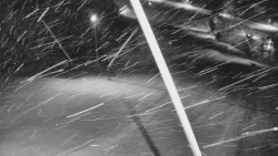 Spodní část sjezdovky skiareálu Karolinka