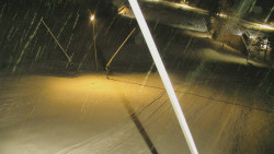 Spodní část sjezdovky skiareálu Karolinka