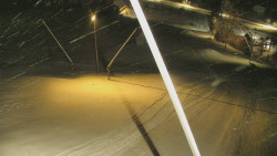 Spodní část sjezdovky skiareálu Karolinka