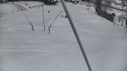 Spodní část sjezdovky skiareálu Karolinka