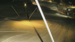 Spodní část sjezdovky skiareálu Karolinka