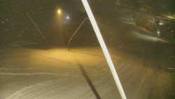 Spodní část sjezdovky skiareálu Karolinka