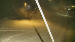 Spodní část sjezdovky skiareálu Karolinka