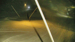 Spodní část sjezdovky skiareálu Karolinka