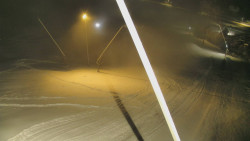 Spodní část sjezdovky skiareálu Karolinka