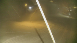 Spodní část sjezdovky skiareálu Karolinka