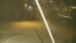 Spodní část sjezdovky skiareálu Karolinka