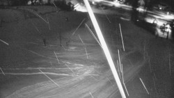 Spodní část sjezdovky skiareálu Karolinka