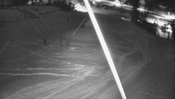 Spodní část sjezdovky skiareálu Karolinka