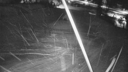 Spodní část sjezdovky skiareálu Karolinka