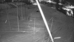 Spodní část sjezdovky skiareálu Karolinka